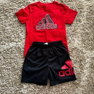 Boys Adidas Short Outfit